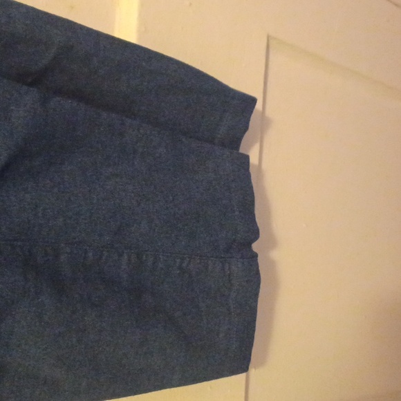 Men's GAP Blue Linen Flat Front Pants. Sz 38x32 - Picture 7 of 9